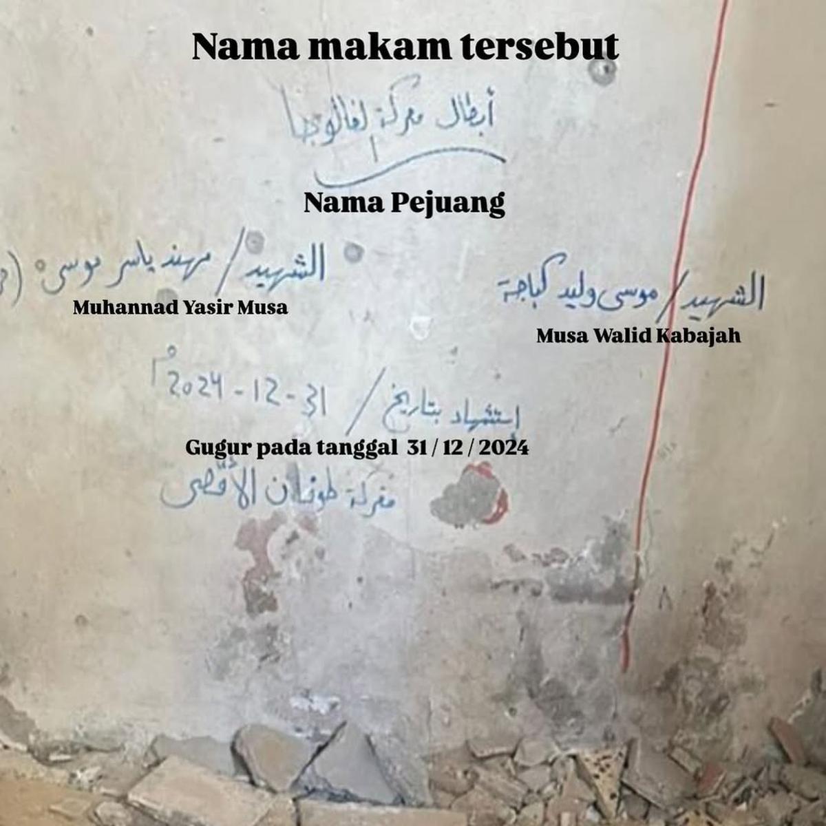 makam pejuang gaza