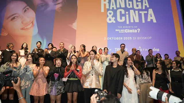 Suasana gala premiere film Rangga dan Cinta di Jakarta. (Foto: Dok. Istimewa)