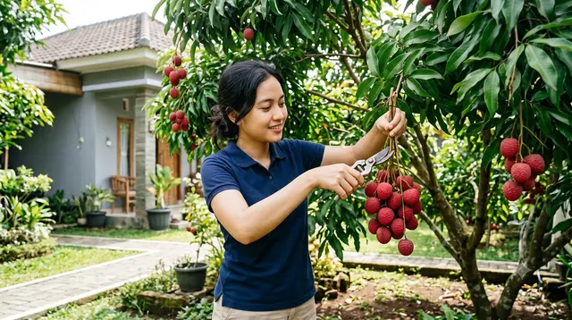 Cara Menanam Leci dari Bibit Hingga Panen, Panduan Lengkap agar Berbuah Lebat