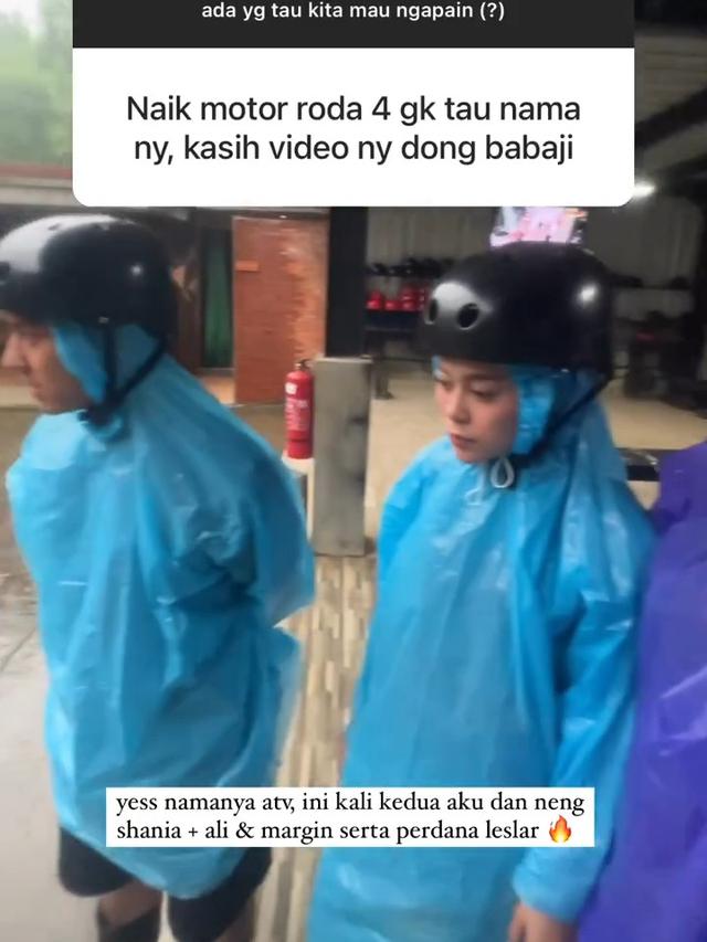 Lesti Kejora triple date bareng Margin Wieheerm dan Shania Indriani serta suami masing-masing (Foto: IG alkahf.ie)