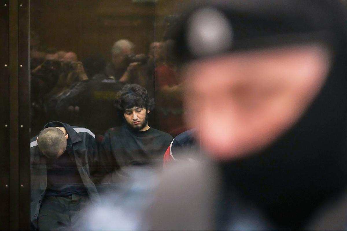 FOTO: Wajah-Wajah Terdakwa Serangan Paling Mematikan  Yang Menewaskan 149 Orang di Rusia