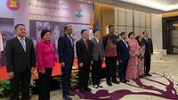 Perayaan 30 tahun hubungan India-ASEAN di Hotel The Westin pada Selasa (14/3/2023). (Dok: Liputan6/Benedikta Miranti)
