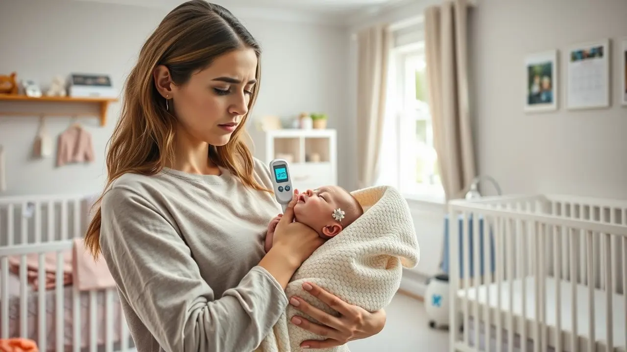 cara mengatasi demam pada bayi 0-6 bulan