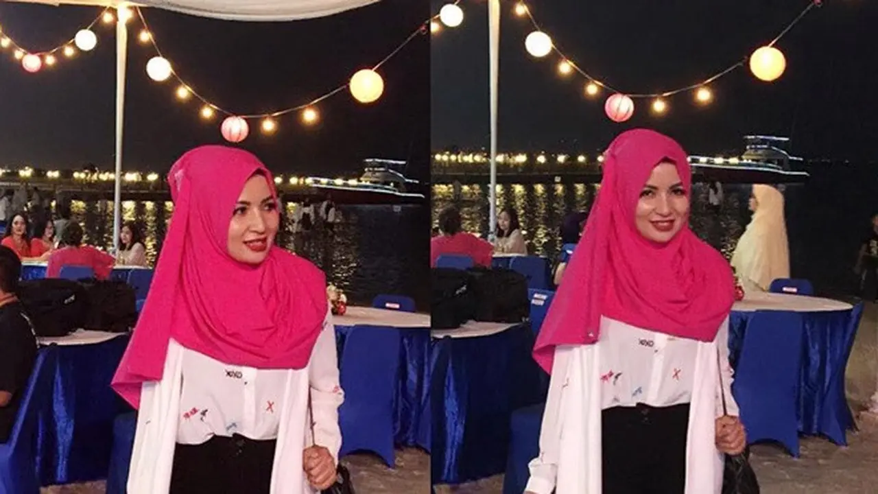 Mantap Berhijrah, Ini 5 Potret Five Vi Rachmawati saat Pakai Hijab Syari