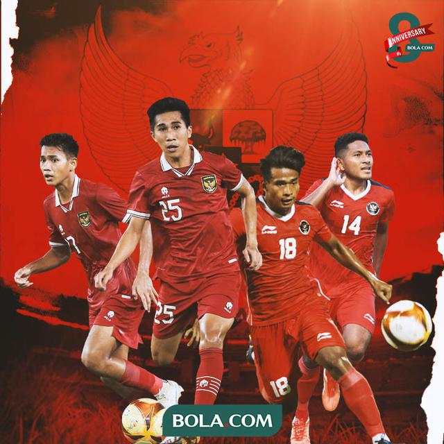 Timnas Indonesia - Fajar Fathur Rahman, Irfan Jauhari, Taufany Muslihuddin, Titan Agung