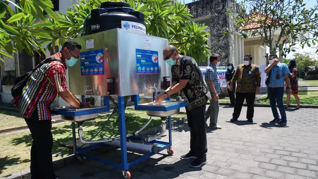 Tanggap Covid-19 di Provinsi Bali, Pelindo III Bentuk Posko dan Siapkan Fasilitas Sanitasi