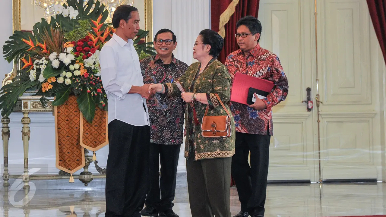 20151024-Jokowi Dan Megawati Gelar Pertemuan Tertutup