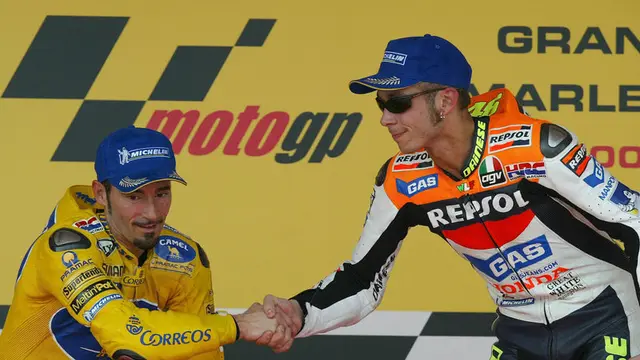 Valentino Rossi dan Max Biaggi 