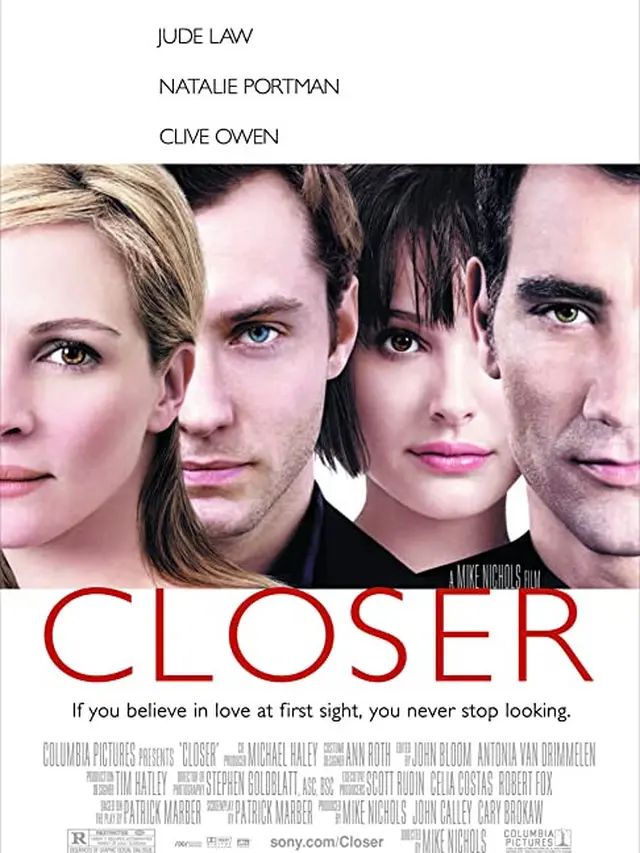 Natalie Portman dalam Closer. (Foto: Dok. Columbia Pictures/ IMDb)