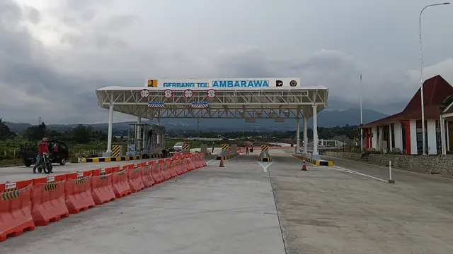 Jalan Tol Jogja-Bawen Seksi 6 ruas Bawen-Ambarawa bakal dibuka secara fungsional untuk sambut Lebaran 2026. (Foto: Liputan6.com/ Maulandy R)