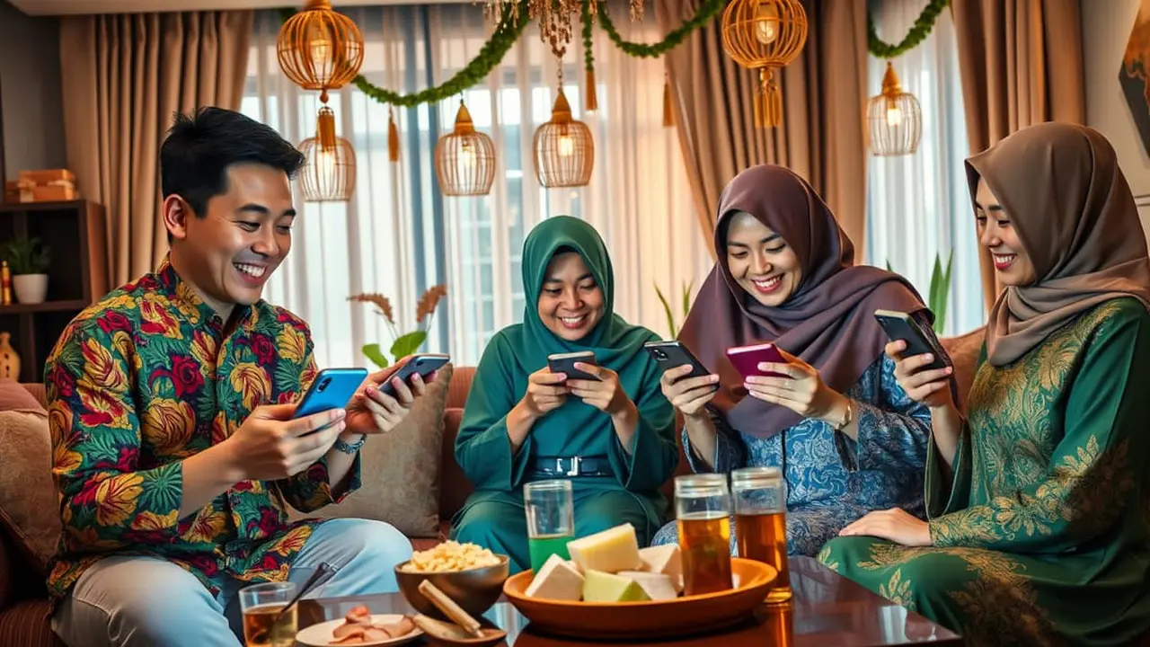 jawaban ucapan selamat lebaran