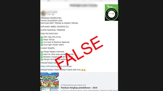 Hoaks Bantuan Pemerintah Beredar di Medsos, Simak Daftarnya