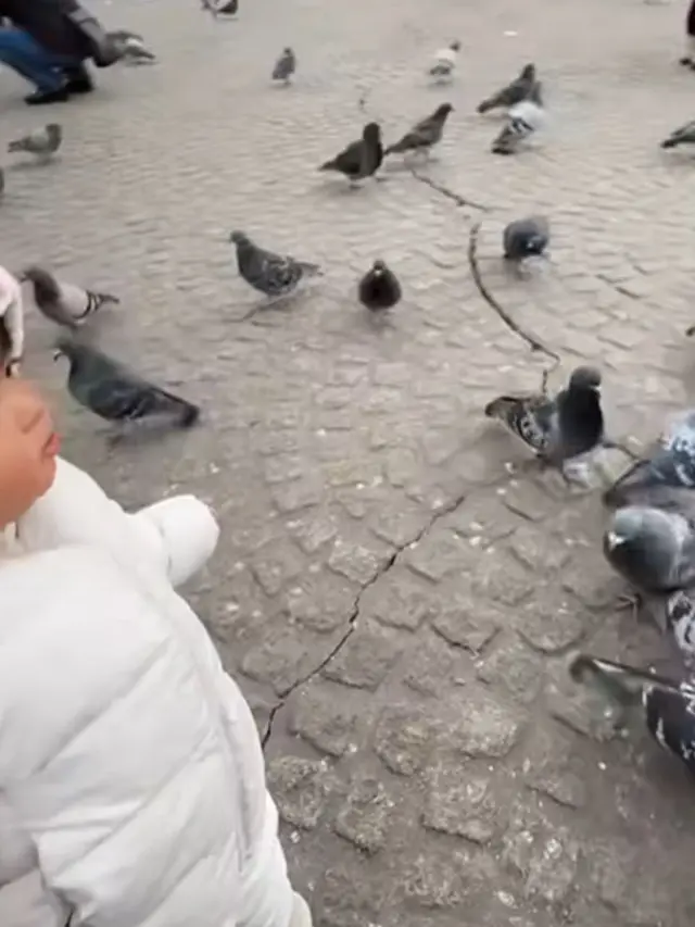 Momen menggemaskan Cunda saat berlibur di Belanda. (credit:instagram.com/dek_cunda)