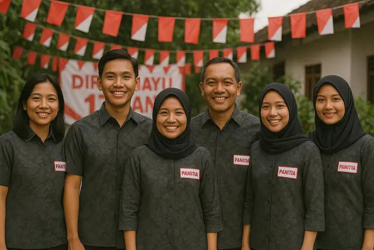 10 Warna Baju Batik yang Cocok untuk Panitia 17-an di Kampung, Bisa Jadi Referensi