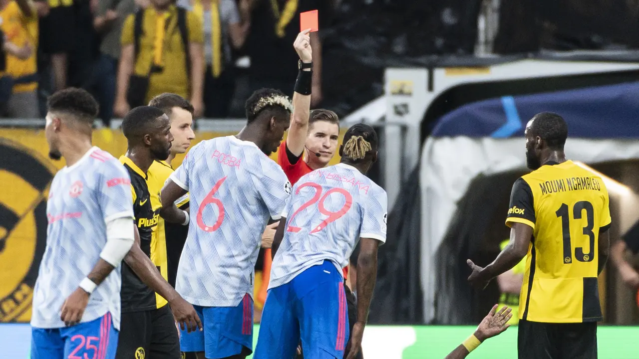 Foto: Manchester United Awali Liga Champions 2021 / 2022 dengan Kekalahan 1-2 dari Tuan Rumah Young Boys