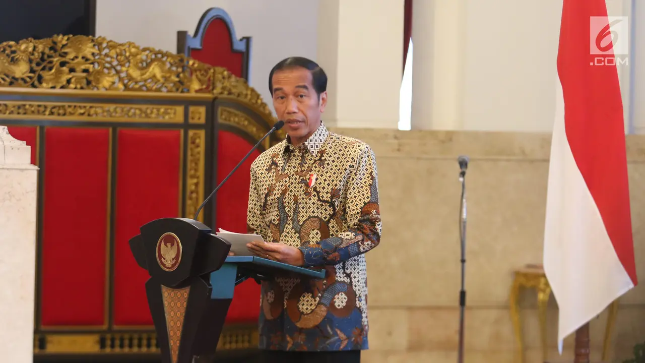 Presiden Jokowi Serahkan Dokumen Stranas Pencegahan Korupsi