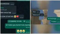 Chat Auto Correct Bahasa Inggris Ini Bikin Salah Paham. (Sumber: Instagram/dagelan)