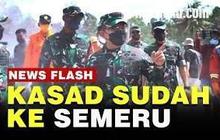 VIDEO: Momen Kasad Dudung Berjibaku Temui Korban Erupsi