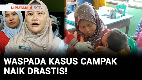 VIDEO: Terdata 548 Anak di Bangkalan Bergejala Campak, Vaksin Digencarkan