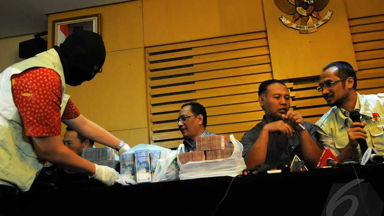 KPK Beberkan Bukti Uang Suap Bupati Bogor Senilai Rp.1,5 M