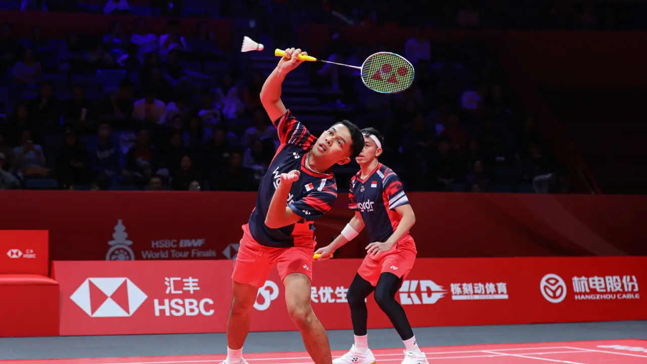 Fajar Alfian/Muhammad Rian Ardianto - BWF World Tour Finals 2024 - Bulu Tangkis