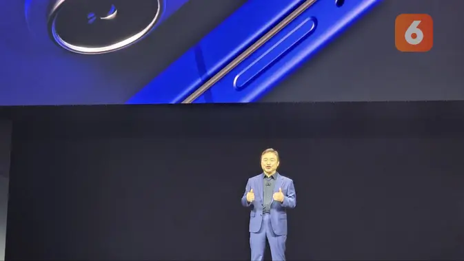 <p>President and Acting Head of the Device Mobile eXperience (DX) Division di Samsung Electronics TM Roh saat gelaran Galaxy Unpacked di New York, Amerika Serikat, Rabu (9/7/2025), waktu setempat. (Liputan6.com/ Agustinus Mario Damar)</p>
