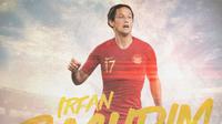 Timnas Indonesia - Irfan Bachdim (Bola.com/Adreanus Titus)