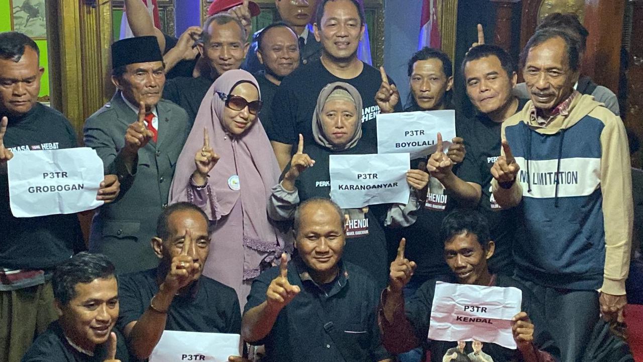 Paguyuban Petani Jawa Tengah Komitmen Pilih Andika-Hendi