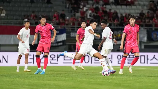 Foto: Timnas Indonesia U-20 Dapat Pelajaran Berharga, Tumbang 3 Gol Tanpa Balas dari Korea Selatan