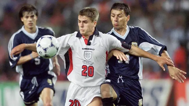 Foto: Melihat Aksi Michael Owen di Piala Dunia 1998, Dua Rekor pun Diraihnya Bersama Timnas Inggris
