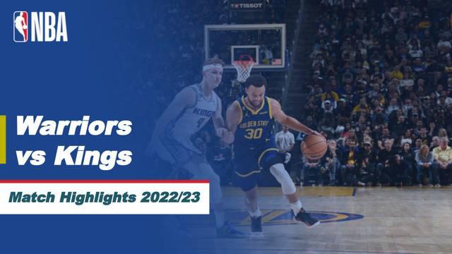Berita Video, Highlights Sacramento Kings Vs Golden State Warriors pada Senin (1/5/2023)