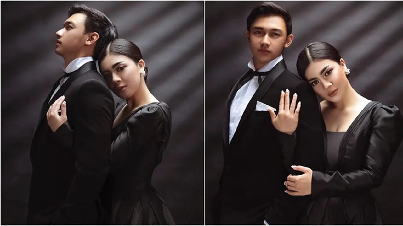 6 Pemotretan Caesar Hito dan Felicya Angelista dengan Tema Salute in Love
