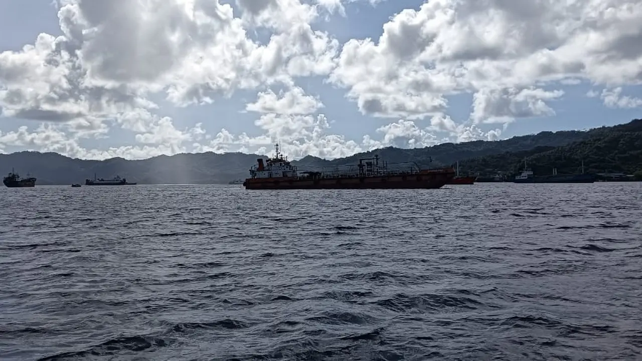 Perairan Selat Lembeh Bitung, Sulut. (Foto: Yoseph Ikanubun/Liputan6.com)