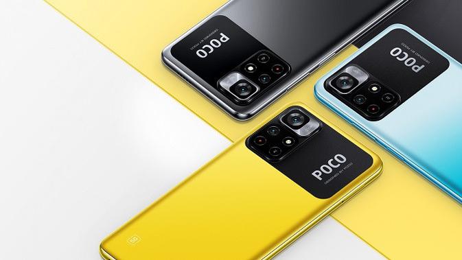 Tampilan Poco M4 Pro 5G yang baru saja diperkenalkan ke publik. (Foto: Poco)