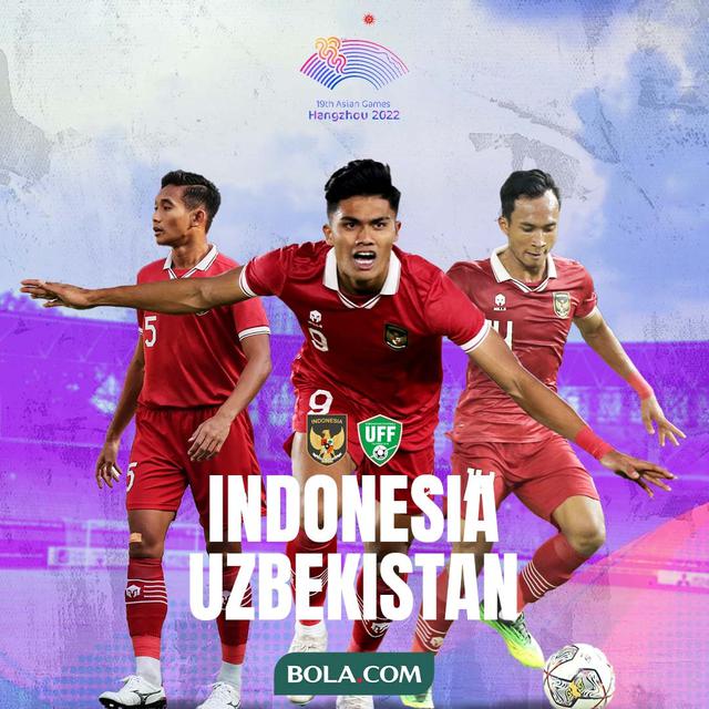 Asian Games - 3 Pemain Kunci Indonesia U-24 Vs Uzbekistan