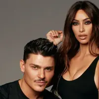 Kim Kardashian dan Mario D. (Fimela.com)