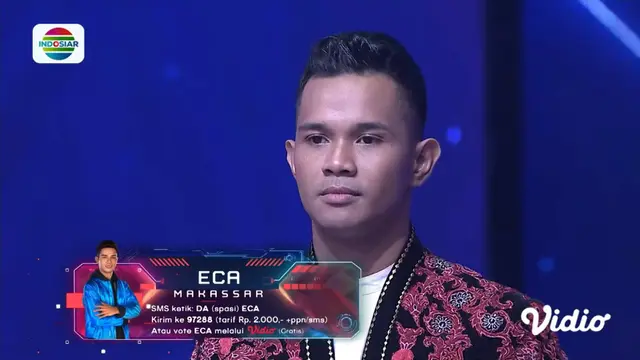 Perdana Membawakan Lagu Up-Beat, Eca (Makassar) Dinilai Kurang Percaya Diri dan Maksimal Dalam Membawakan Lagu ''Nurjanah''