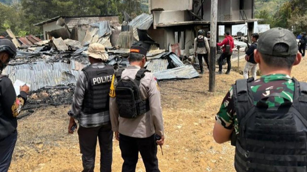 Total 114 Bangunan dan Kendaraan Dibakar saat Bentrok Massa Pendukung Paslon Pilkada Lanny Jaya