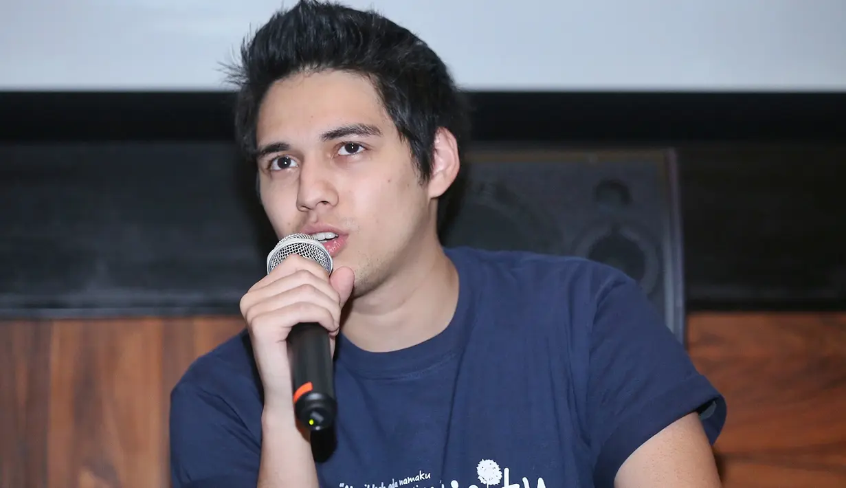 Tidak ada kegiatan syuting setelah film tersebut, pria kelahiran Perancis 24 tahun itu akan fokus bersama teman-teman untuk bermain musik. Hal itu dikatakan di kawasan Kemang, Jakarta Selatan, Selasa (27/3/2018). (Nurwahyunan/Bintang.com)