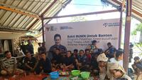 PT Aneka Tambang Tbk (Antam) berpartisipasi dalam program Relawan Bakti BUMN untuk Baduy, Banten