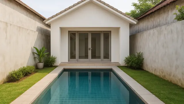 Model Rumah Minimalis di Kampung Ukuran 6x15m