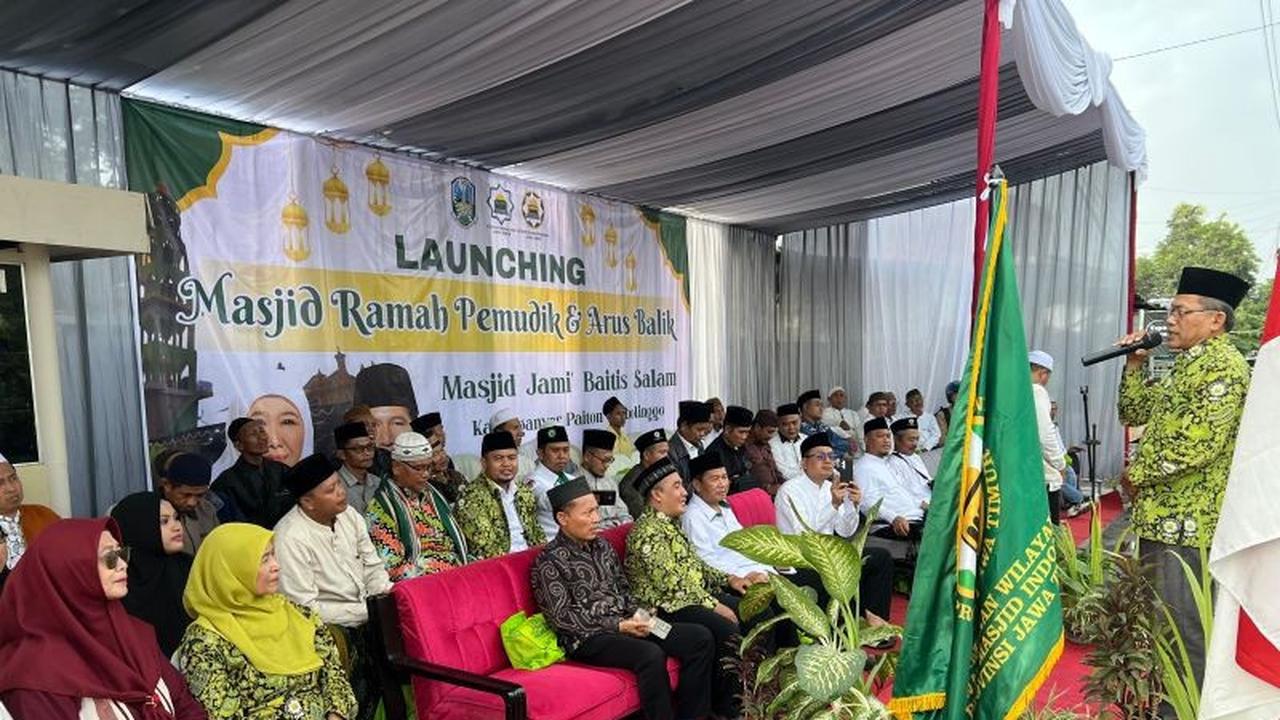 DMI Jatim Luncurkan Program Masjid Ramah Pemudik, Mudik Lebaran Lebih Nyaman dan Aman