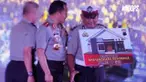 Sehari-hari ia tinggal di teras masjid dan membantu menyebrangkan anak sekolah.