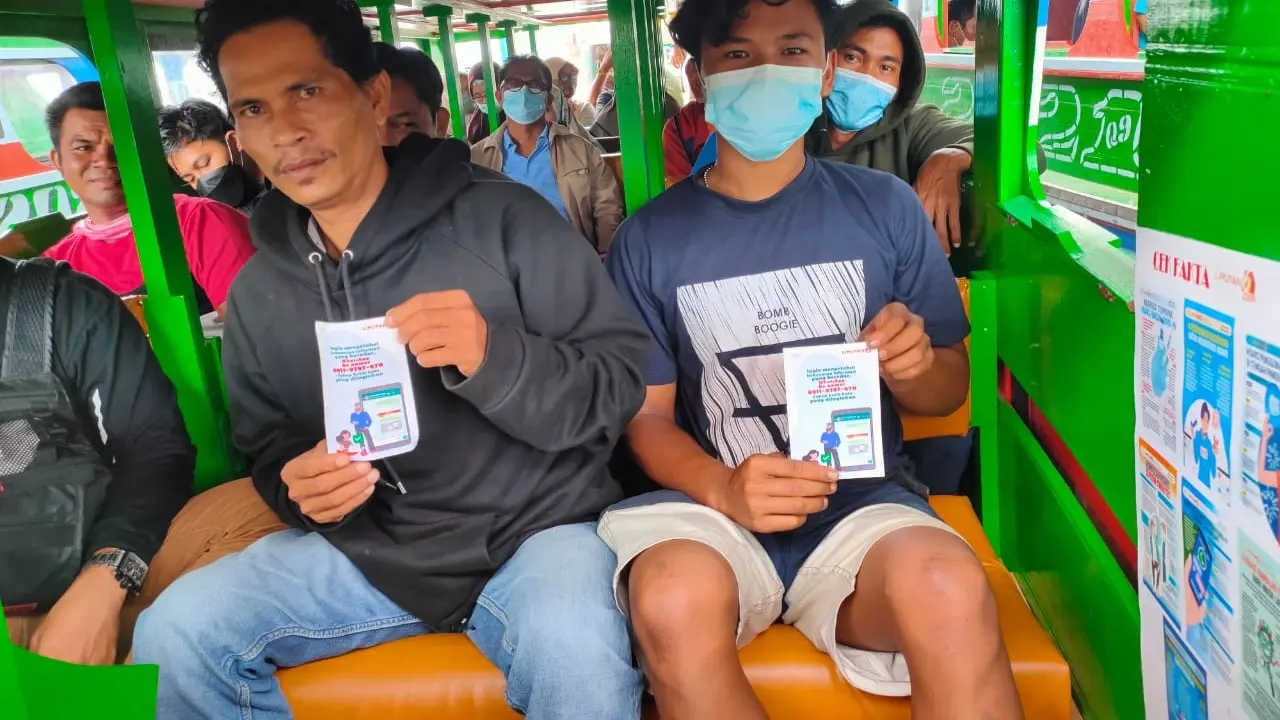 Antusias Warga Palembang Mendengar Informasi Cek Fakta Liputan6.com