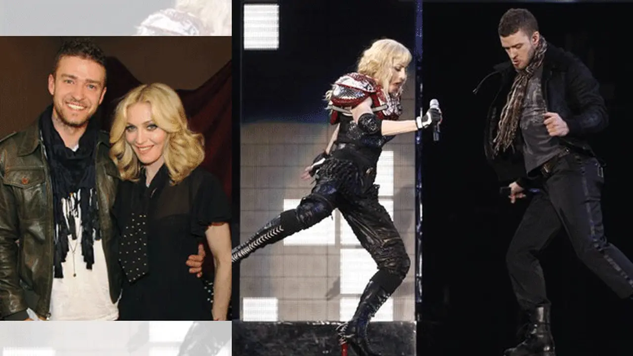 Justin Timberlake dan  Madonna 