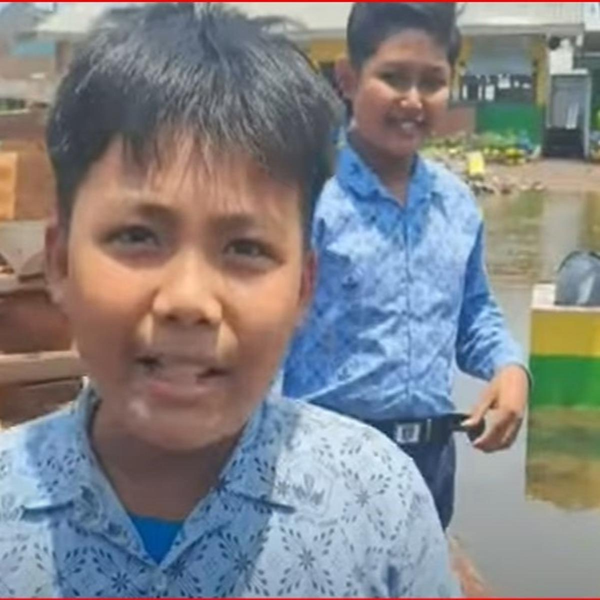 Banjir rob rendam sekolah di Demak