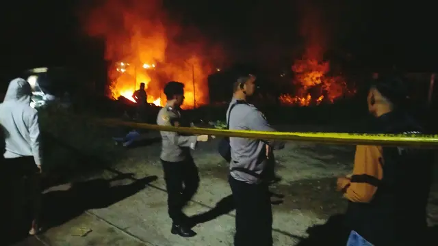Gudang Solar di Lampung Terbakar, Ada Dugaan Keterlibatan Brimob Polri