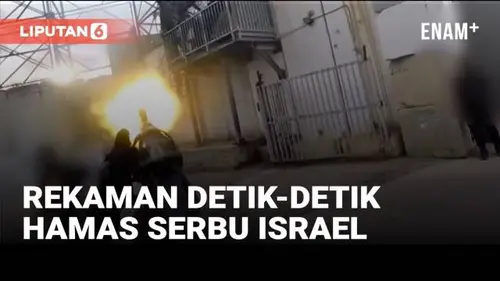 VIDEO: Rekaman Serangan Mematikan Hamas di Gaza yang Kagetkan Israel