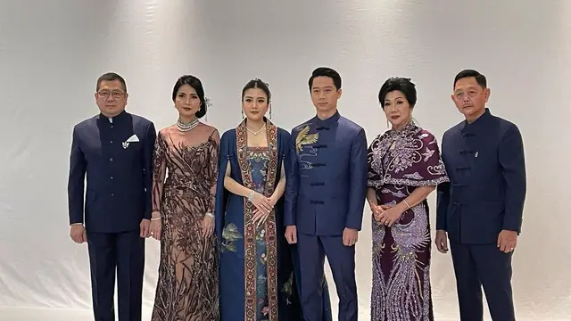 8 Adu Gaya Ibu Kevin Sanjaya dan Valencia Tanoesoedibjo Dampingi Sang Anak Menikah, Sama-sama Cantik