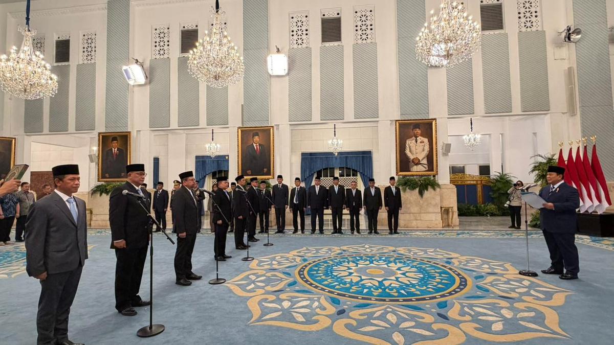 Ini Daftar Enam Pejabat Baru Kabinet Merah Putih